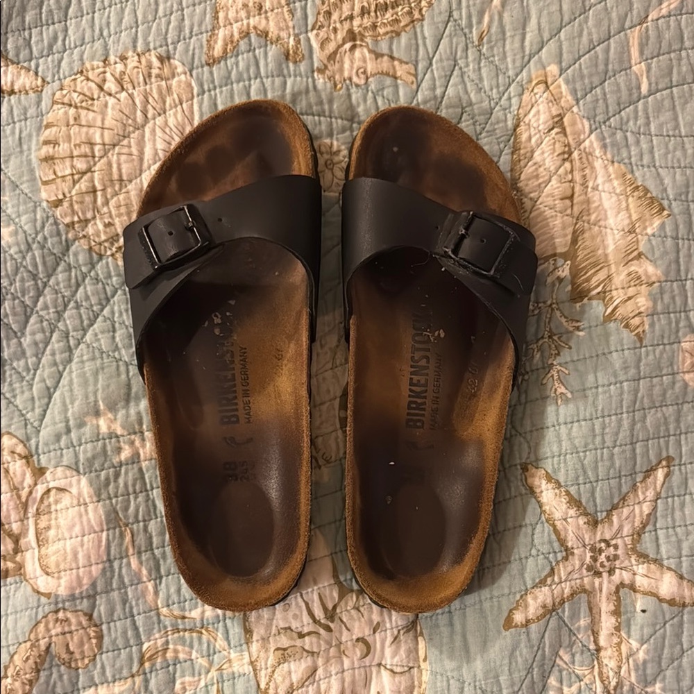 Black Birkenstock Madrid Sandals